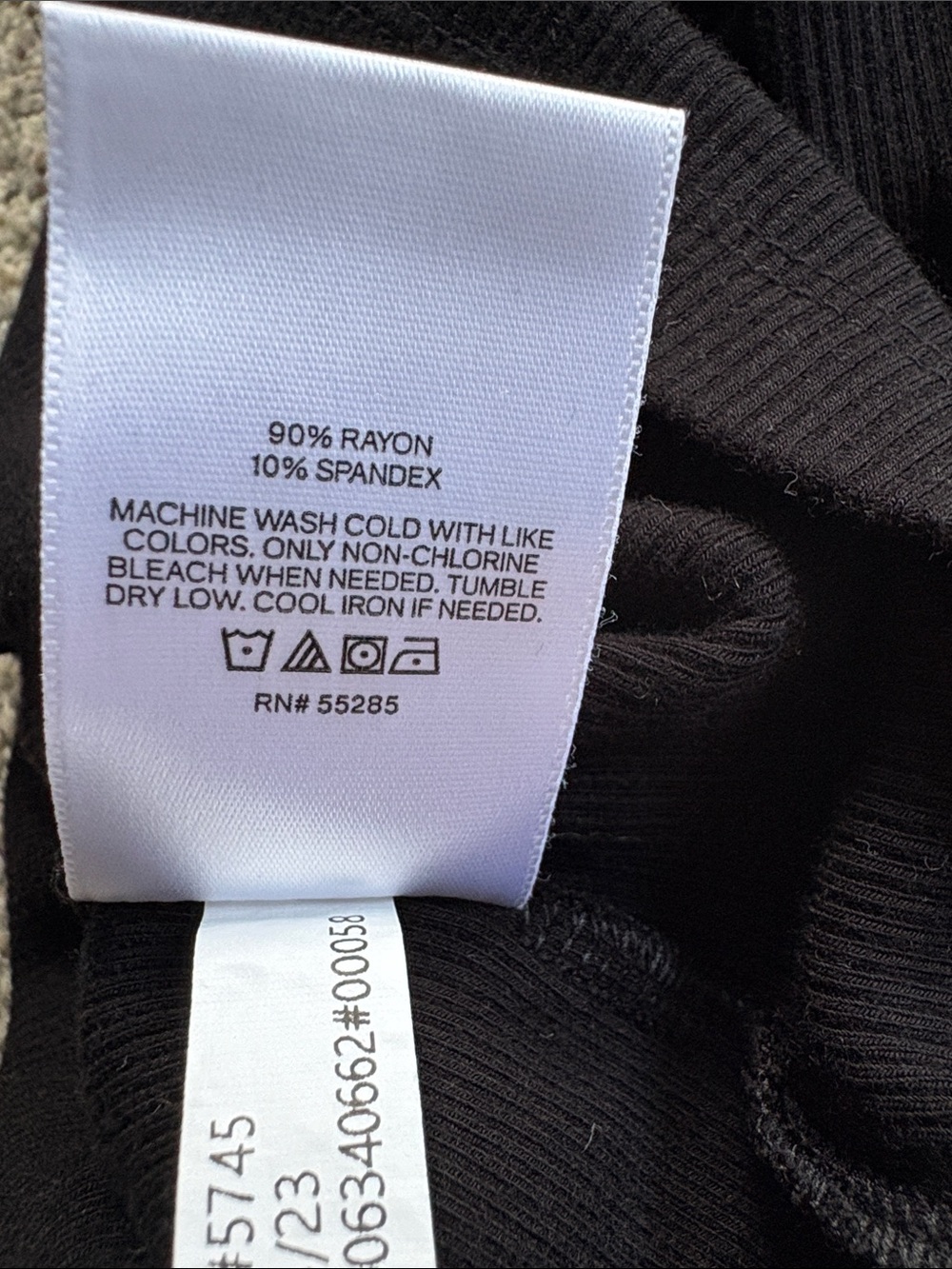 Express Rib Fitted Tshirt - Picture 6 of 6